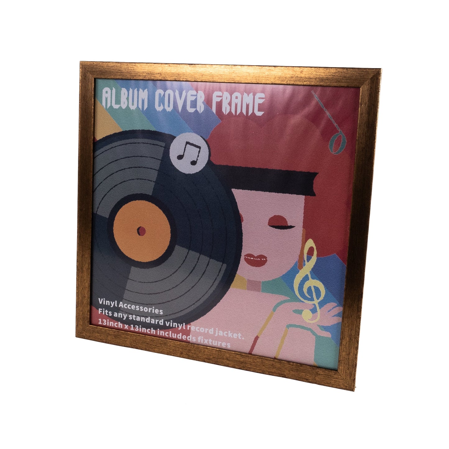 Studio 57 Frame for 12" Vinyl Record (Brown)-0
