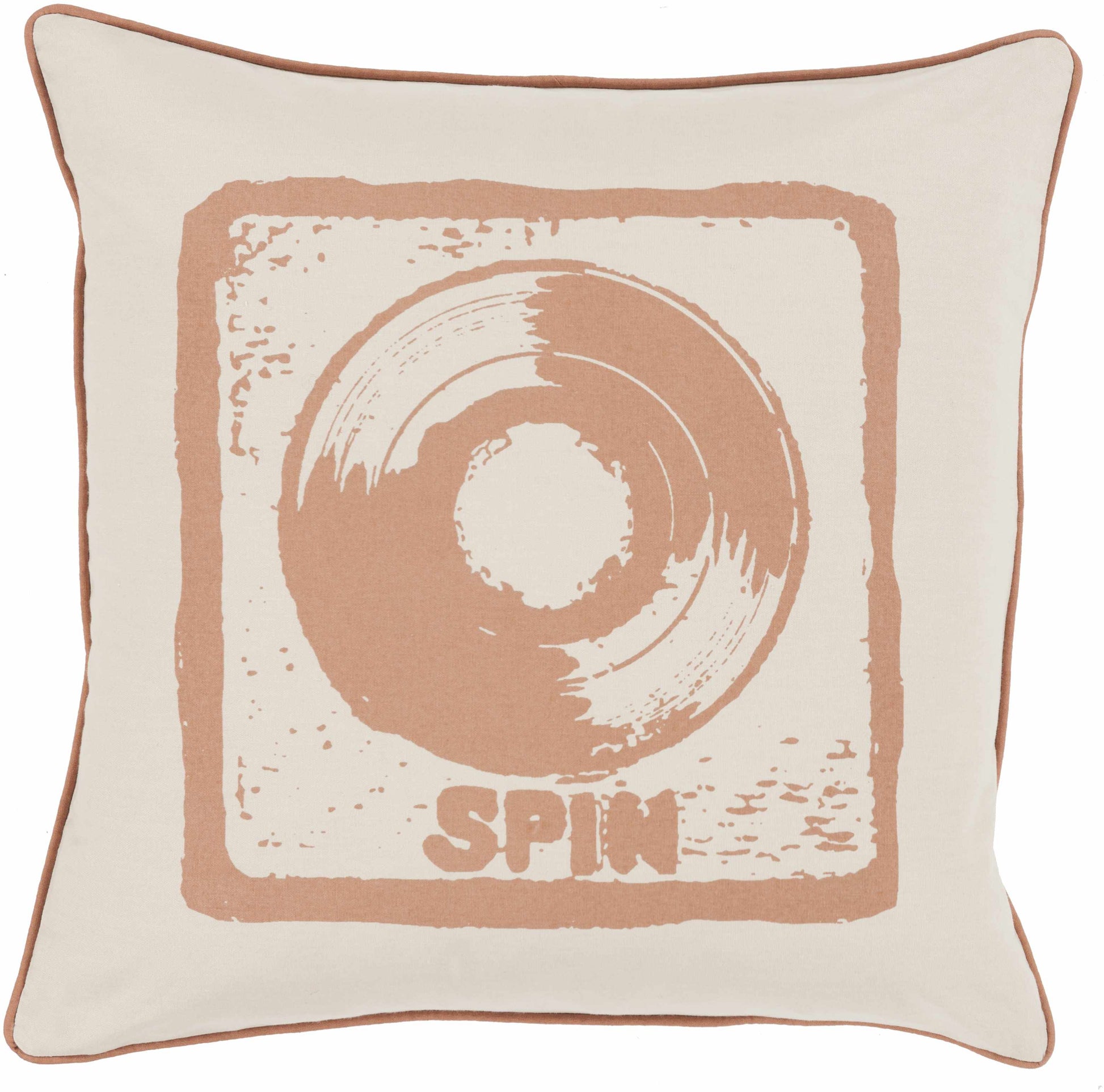 Barlborough Retro Vinyl Record Accent Pillow - Clearance-0